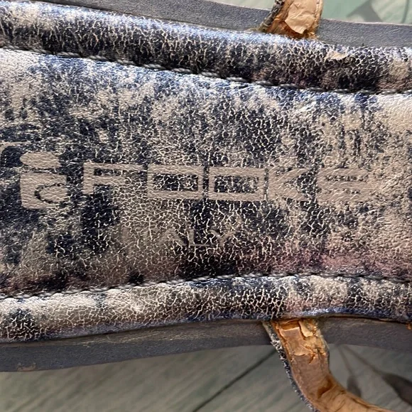 Fooks sandals blue/silver size 37 (7) - Picture 4 of 5